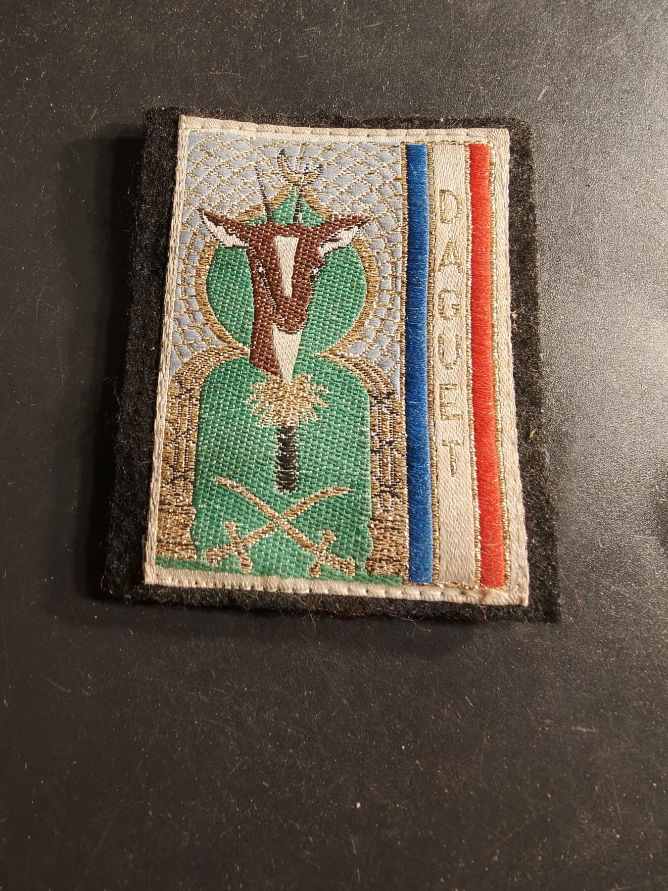 老王徽章第160期  法国海湾战争“幼鹿行动”臂章