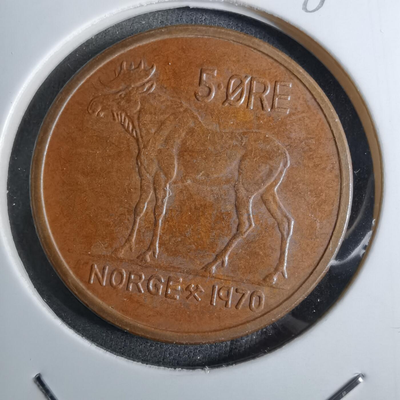 沼泽如烟--第886场 挪威1970年5欧尔