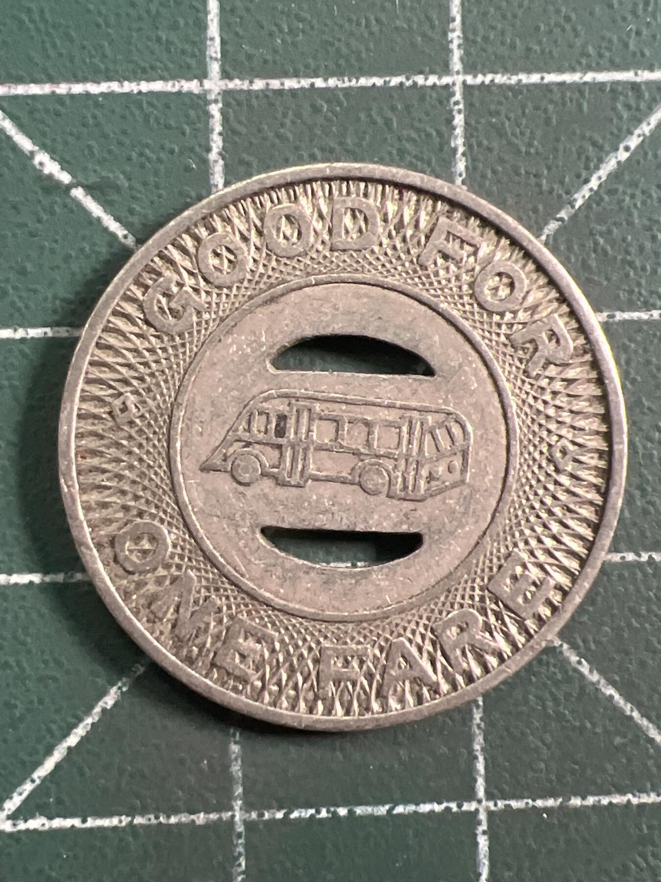 第1036 硬币专场 （无押金，捡漏，全场50包邮，偏远地区除外，接收代拍业务，本店十天发一次货） 公交代用币