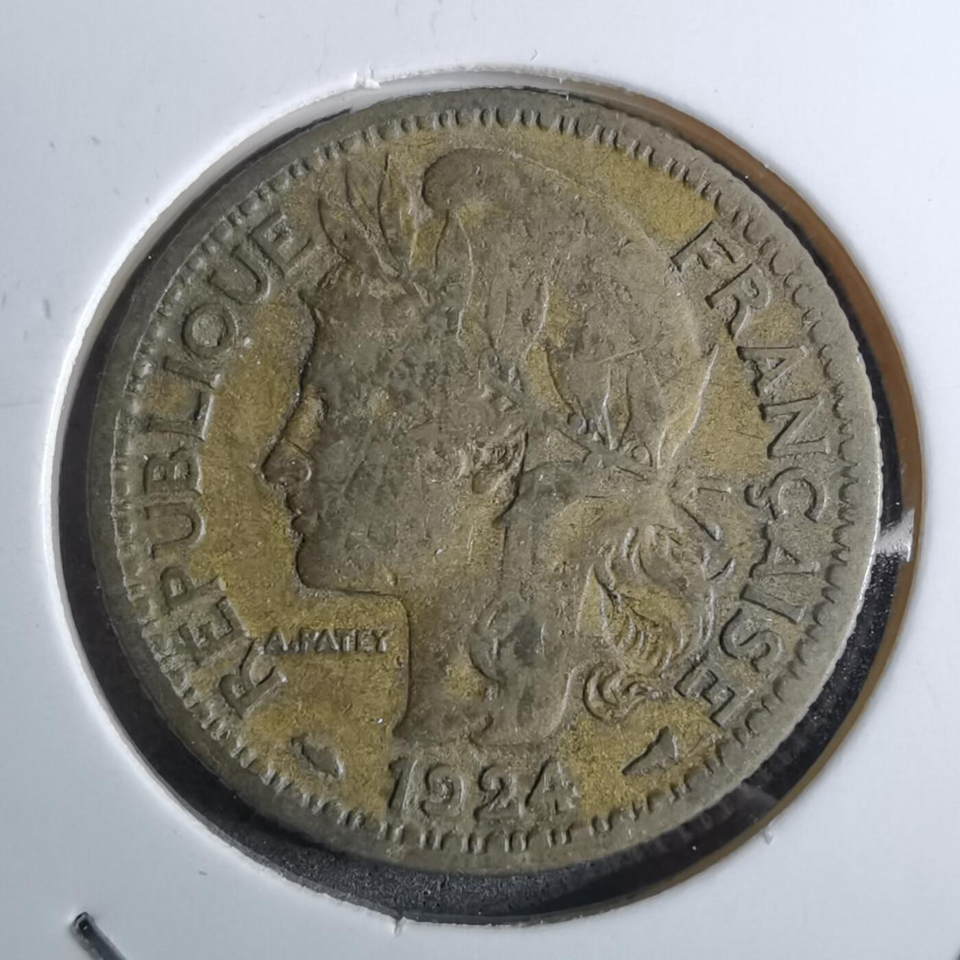 沼泽如烟--第886场 多哥1924年1法郎