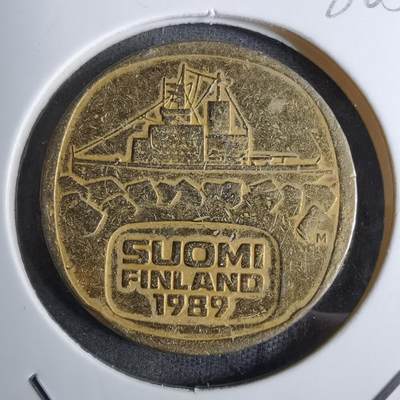 沼泽如烟--第886场 - 芬兰1989年5马克