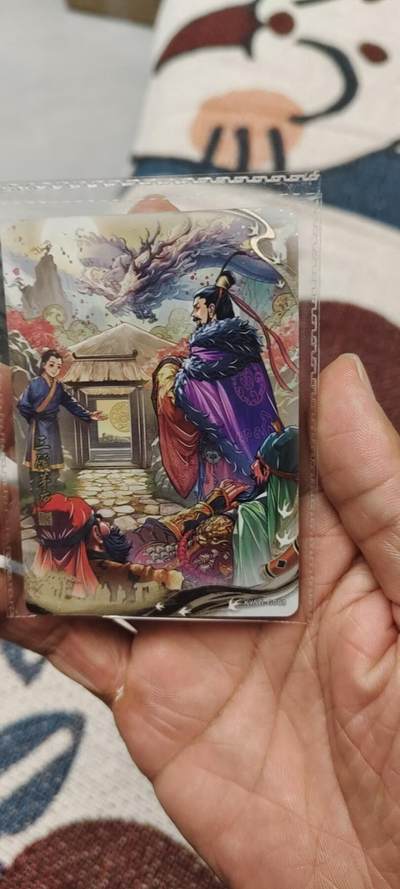 秋原瞳的小店第二十七期（持续收拍，11月秋意正浓，冬欲近，暖心囤卡好时光） - 卡游三国千古一瞬主题卡——三顾茅庐