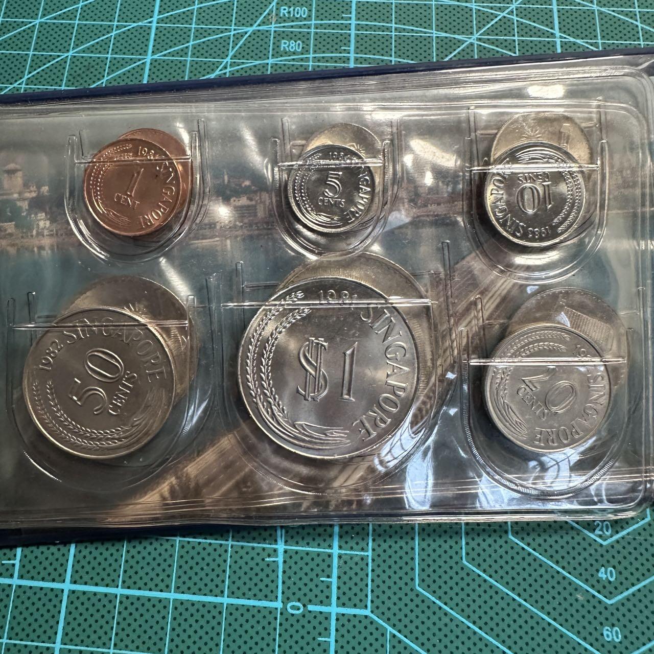 蒂克钱币-第54场 外国精品套币 银币专场 新加坡+马来西亚 套币各一组