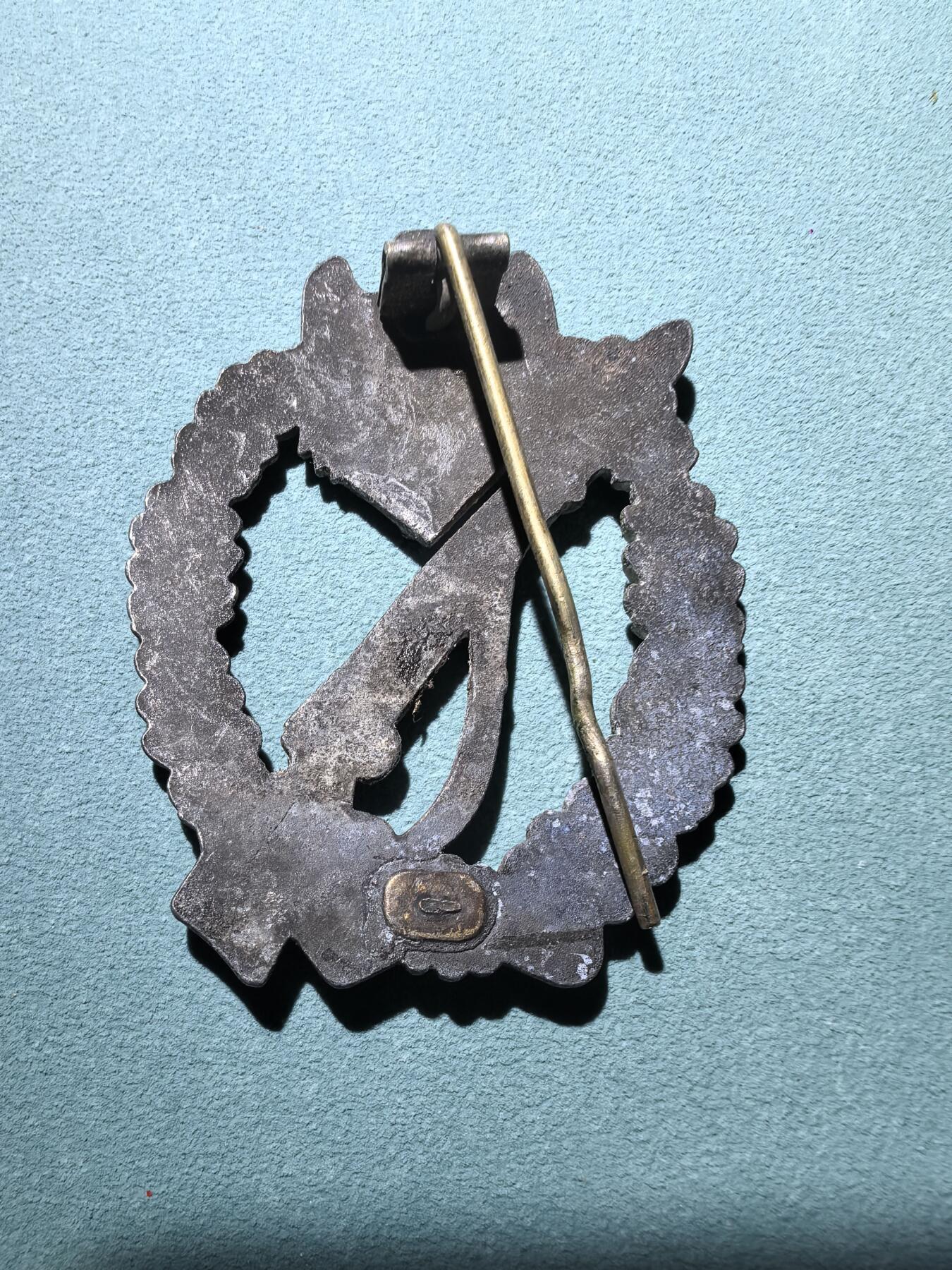 盛世勋华——号角文化勋章邮票专场拍卖第286期 德国（1939）银级步兵突击奖章