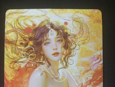 花开卡拍第45期（11月2号周日截拍，品控勿拍!!!拍品不寄存，运费5元，自制卡难免瑕疵，可能存在轻微撞角爆边等出厂瑕疵，品控介意勿拍！） - 燎原 太虚幻境 大头卡 秦可卿1张