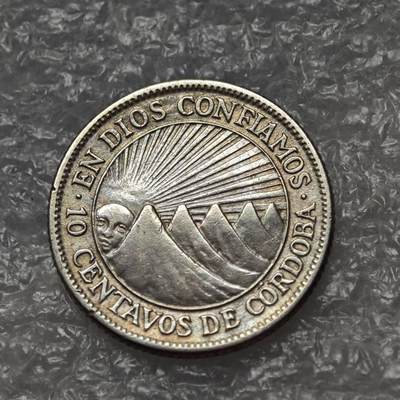 【淘币小摊】限时拍第七百八十六拍  黎巴嫩尼加拉瓜马达加斯加索马里专场  满百包邮可预留两周  周一统一发货  - 尼加拉瓜1936年10分银币 km13