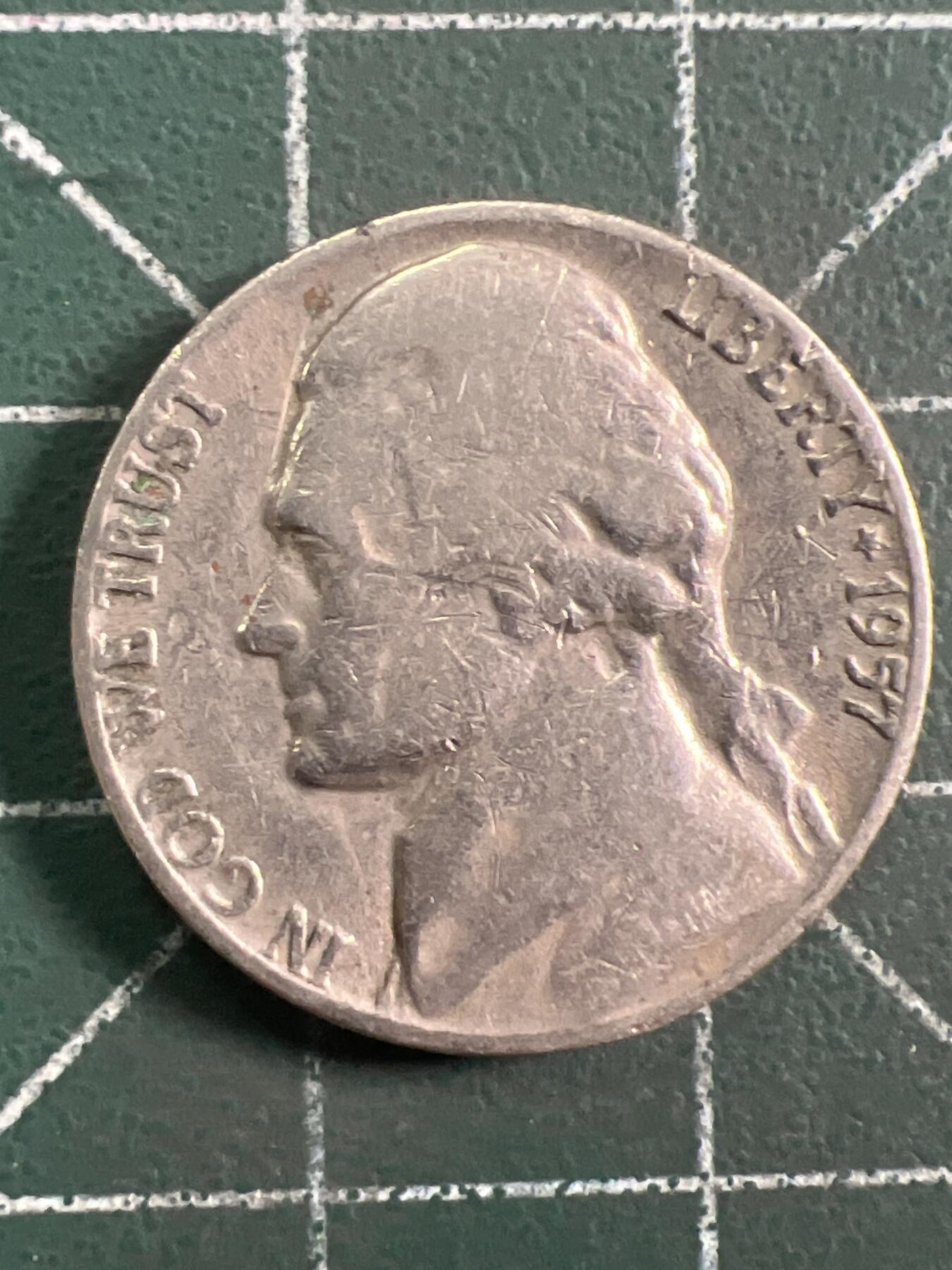 第1035 硬币专场 （无押金，捡漏，全场50包邮，偏远地区除外，接收代拍业务，本店十天发一次货） 美国五分