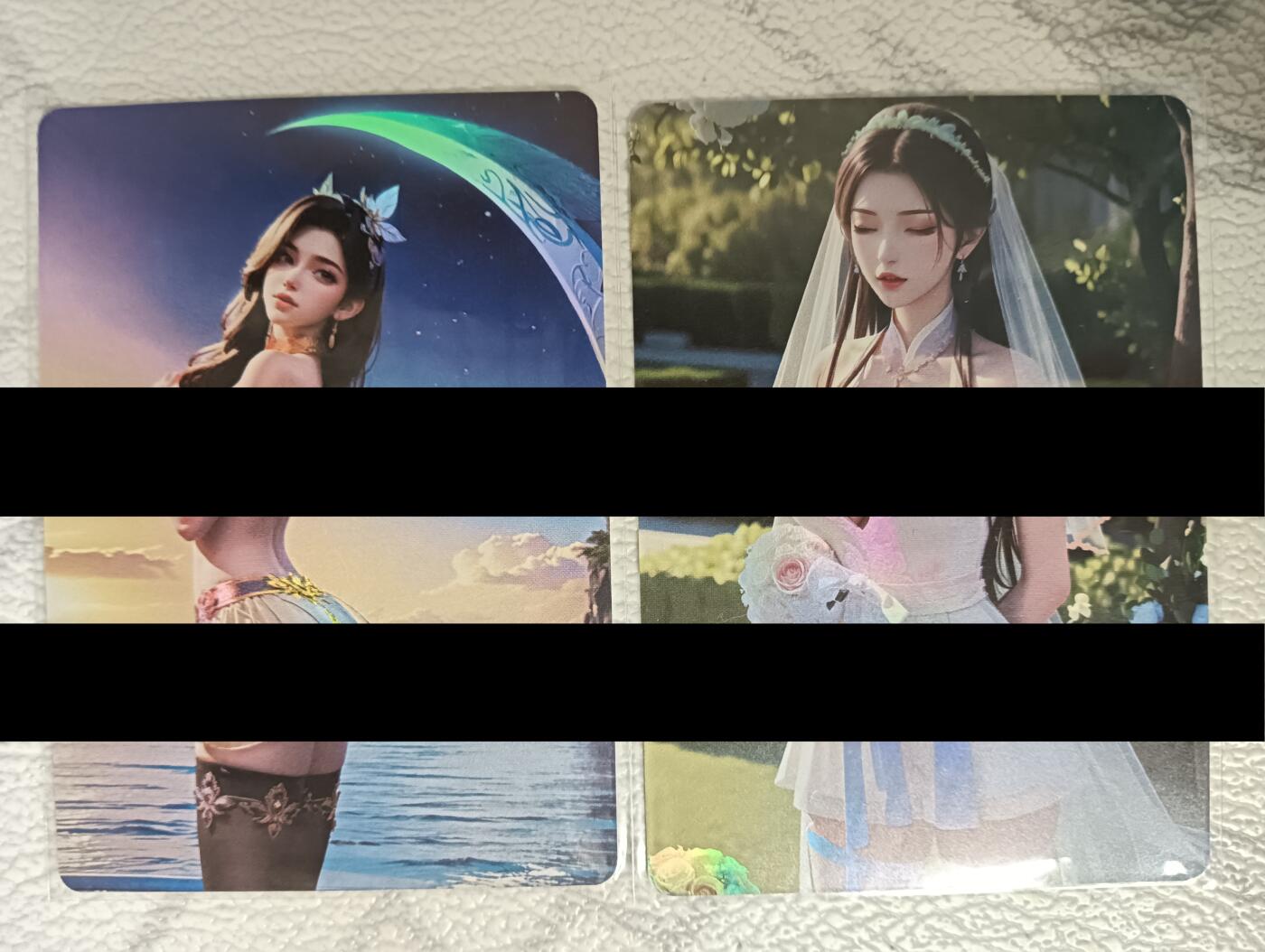 花开卡拍第45期（11月2号周日截拍，品控勿拍!!!拍品不寄存，运费5元，自制卡难免瑕疵，可能存在轻微撞角爆边等出厂瑕疵，品控介意勿拍！）