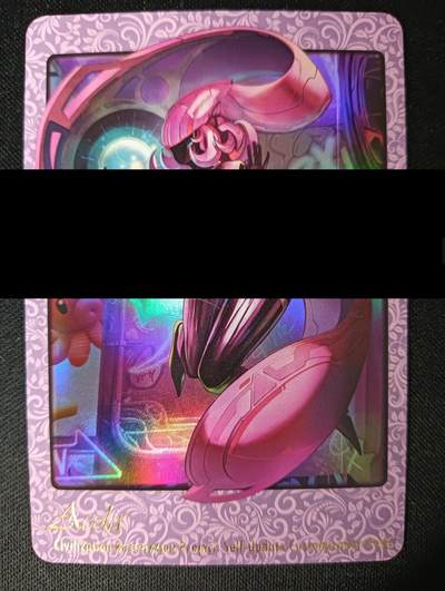 花开卡拍第45期（11月2号周日截拍，品控勿拍!!!拍品不寄存，运费5元，自制卡难免瑕疵，可能存在轻微撞角爆边等出厂瑕疵，品控介意勿拍！） - LAST ORIGIN 最后的起源 1张 彩闪