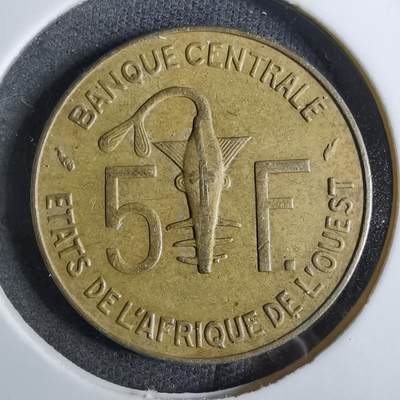 沼泽如烟--第886场 - 西非1975年5法郎