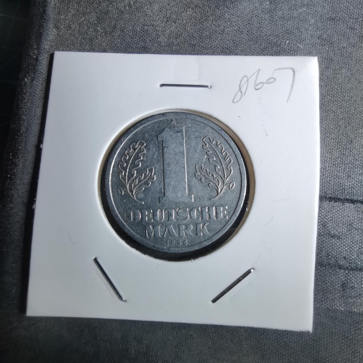 沼泽如烟--第886场 东德1956年1马克