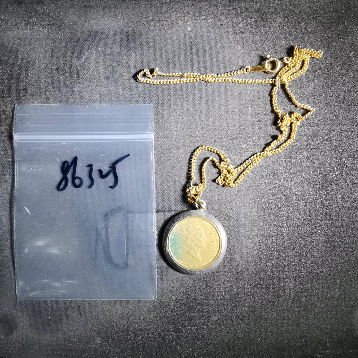 沼泽如烟--第886场 加拿大枫叶镀金项链