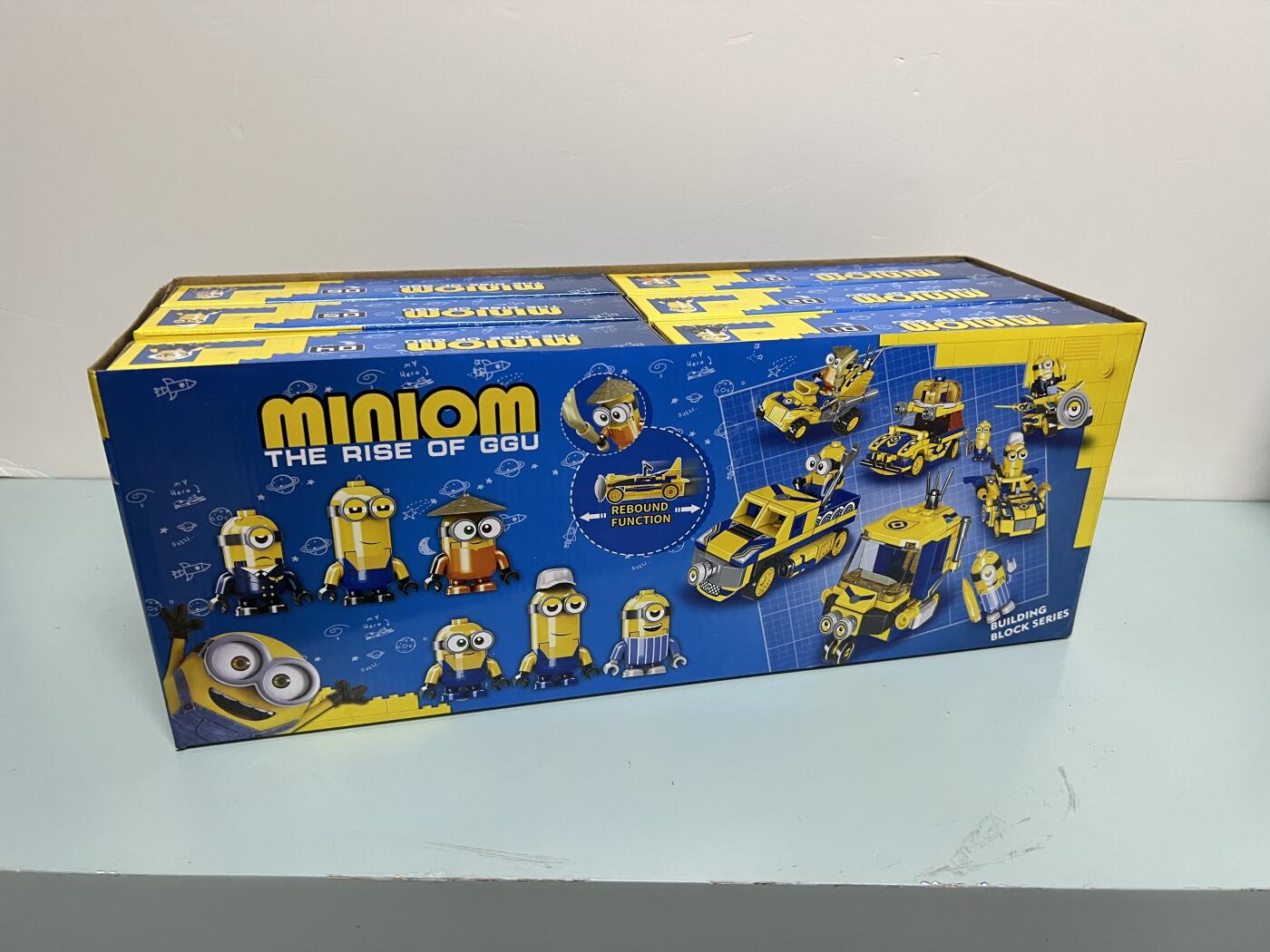 零元拍：小黄人 积木套装 共六盒 全新未拆封