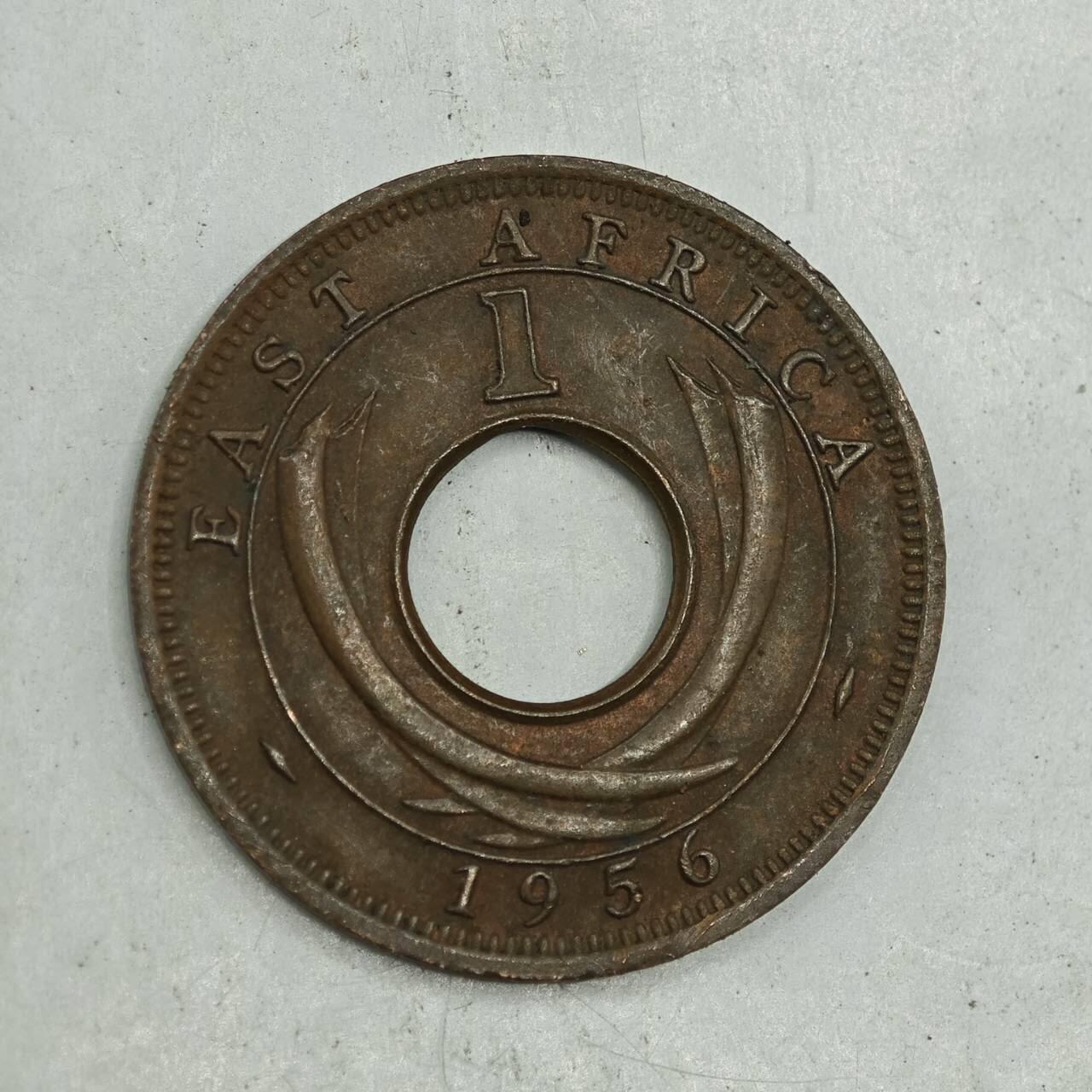 【淘币小摊】限时拍第七百八十四拍  老铜币场  满百包邮可预留两周  周一统一发货  英属东非1956年一分铜币