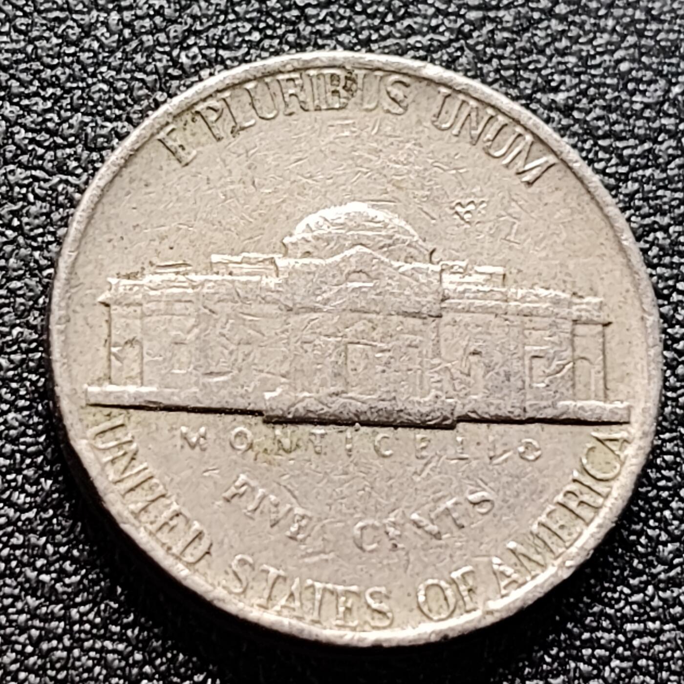 泉币菌-第122场-精品福利场 美国1980年5美分纪念币 杰斐逊 及 故居蒙蒂塞洛庄园 21mm 