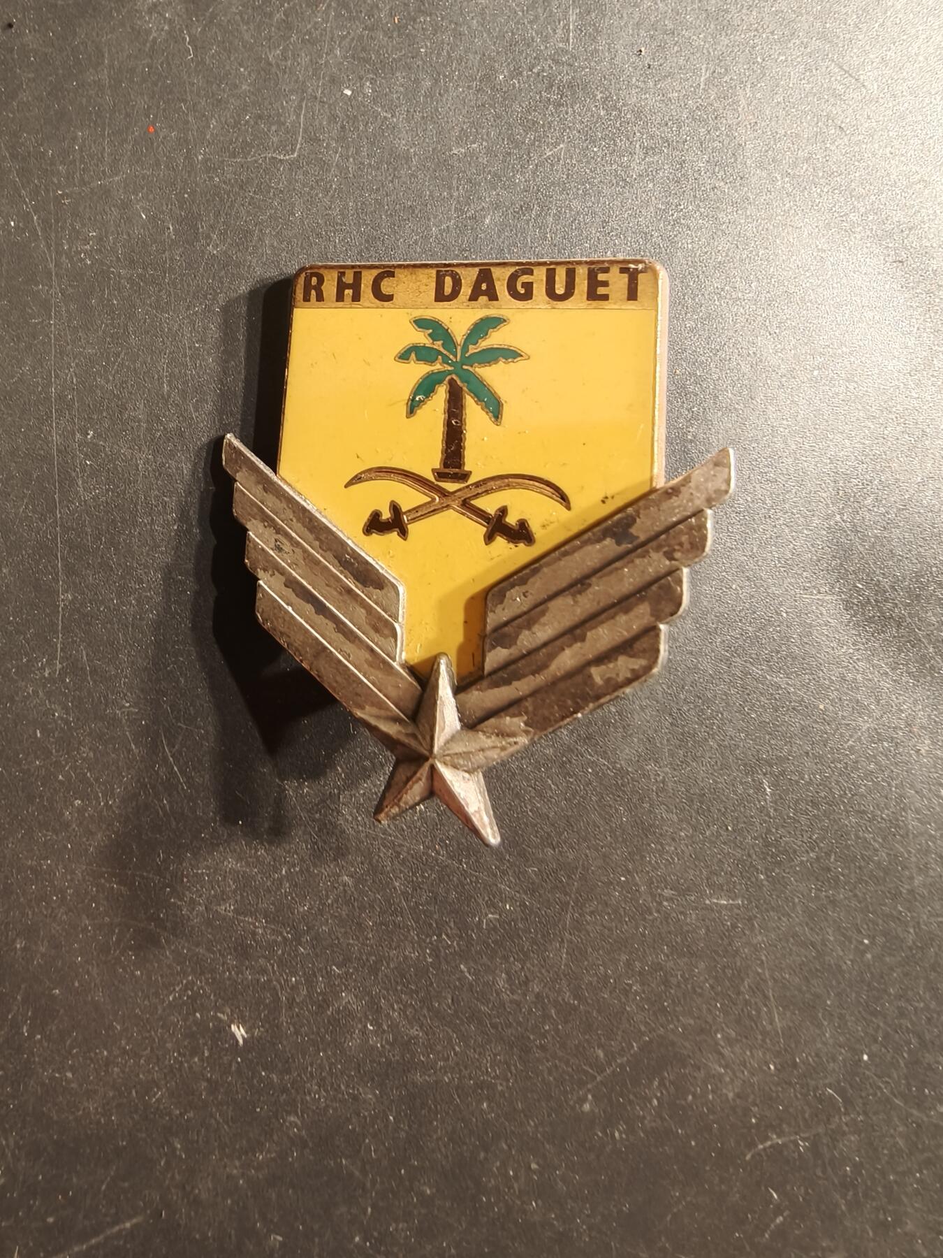 老王徽章第160期 法国海湾战争攻击直升机团证章 