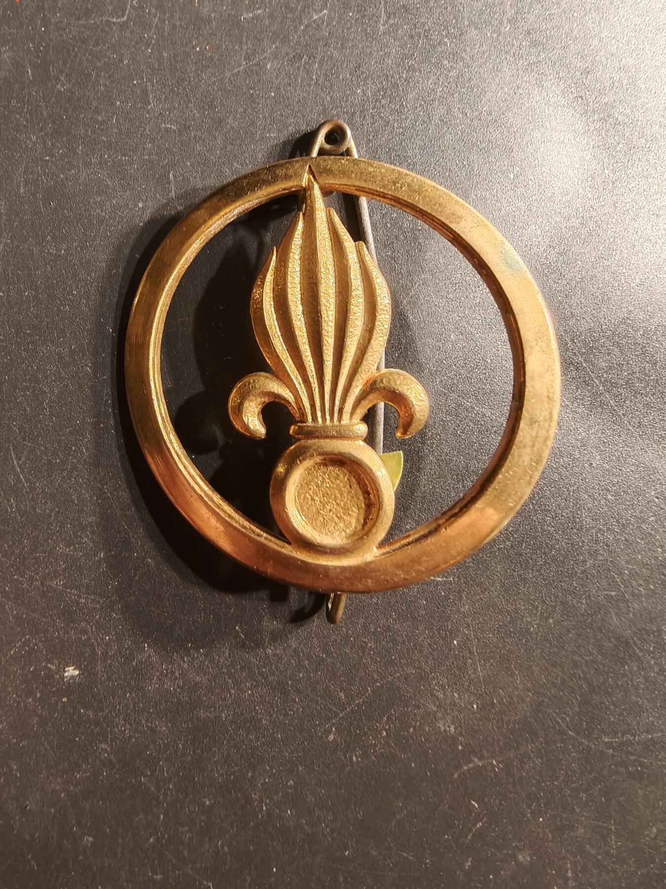 老王徽章第160期  法国外籍军团贝雷帽徽