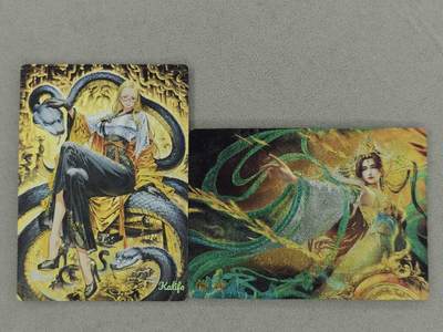 龙虎卡牌第六一场 （无佣金，单场满200元包邮，欢迎送拍） - 粗闪2张 奇点 完美世界&海贼王