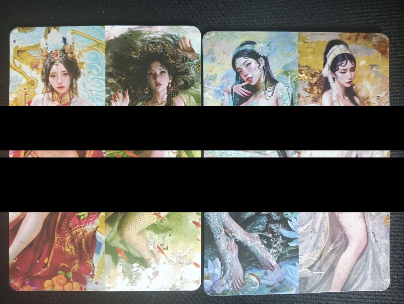 花开卡拍第45期（11月2号周日截拍，品控勿拍!!!拍品不寄存，运费5元，自制卡难免瑕疵，可能存在轻微撞角爆边等出厂瑕疵，品控介意勿拍！）