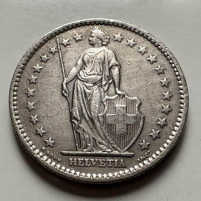 🌹外币初藏🌹🐯2025年第122场  每周二四六晚8️⃣点 接代拍 - 瑞士1974年2法郎