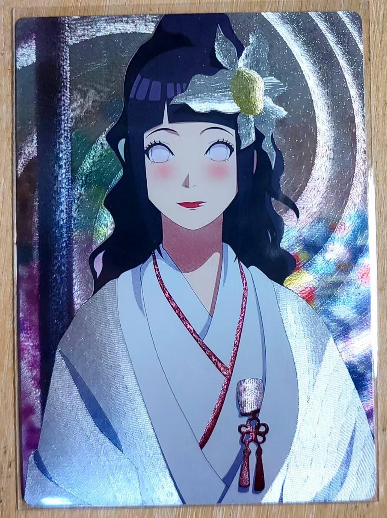 龙虎卡牌第六一场 （无佣金，单场满200元包邮，欢迎送拍） 粗闪 火影忍者卡牌 雏田-结婚照