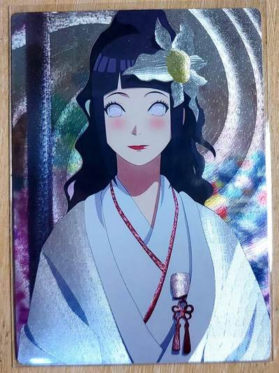 龙虎卡牌第六一场 （无佣金，单场满200元包邮，欢迎送拍） - 粗闪 火影忍者卡牌 雏田-结婚照