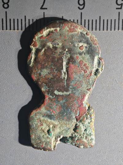 81期回流戒指饰品杂件纪念章丝路钱币专场 - B西域铜人