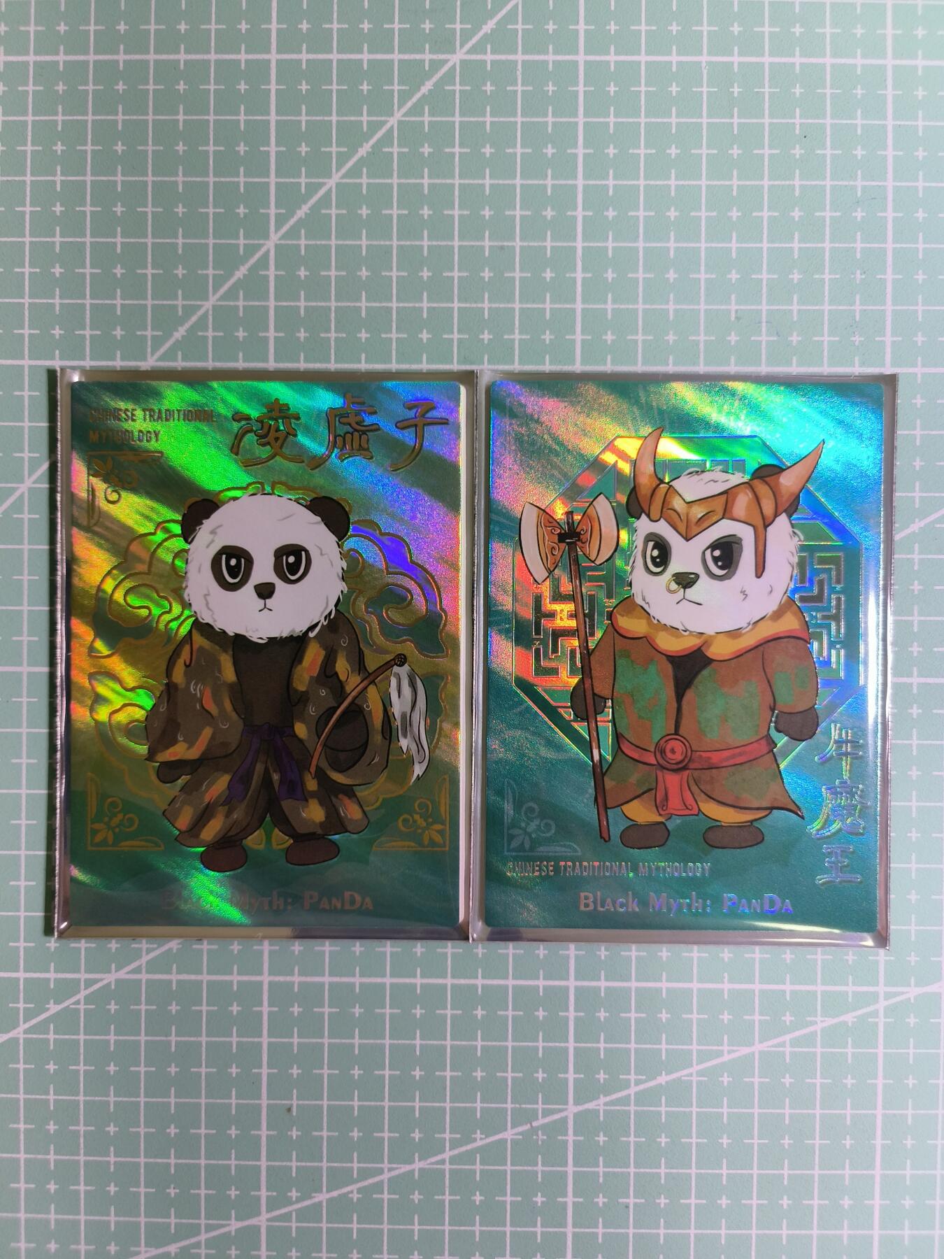 C先生卡牌 第15期 元集纪·刷子签·罐儿签·毒瘤签(持续收拍品中...) 【彩闪】卡韵文化 《不止黑白》黑神话·隐藏卡 2张