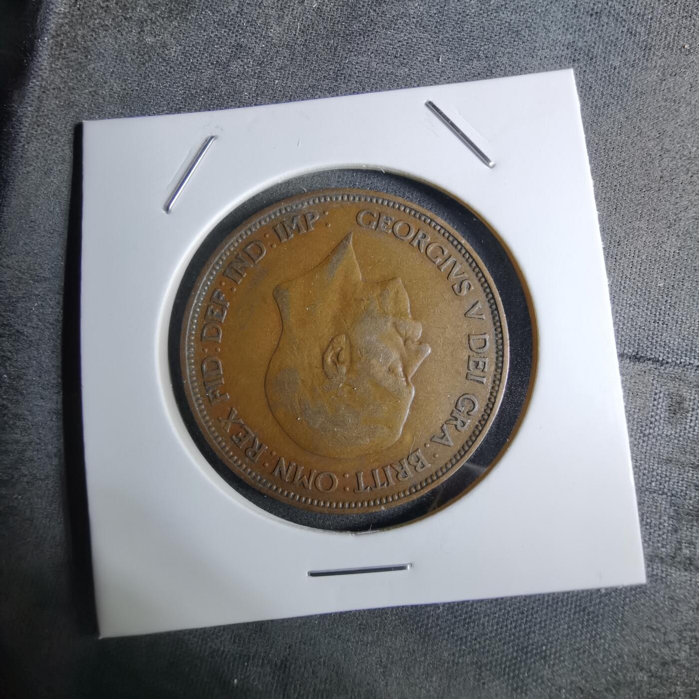 沼泽如烟--第886场 英国1936年1便士