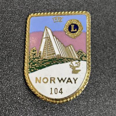 西秦中古拍卖第六十三期 - 1992年国际狮子会纪念章 大型