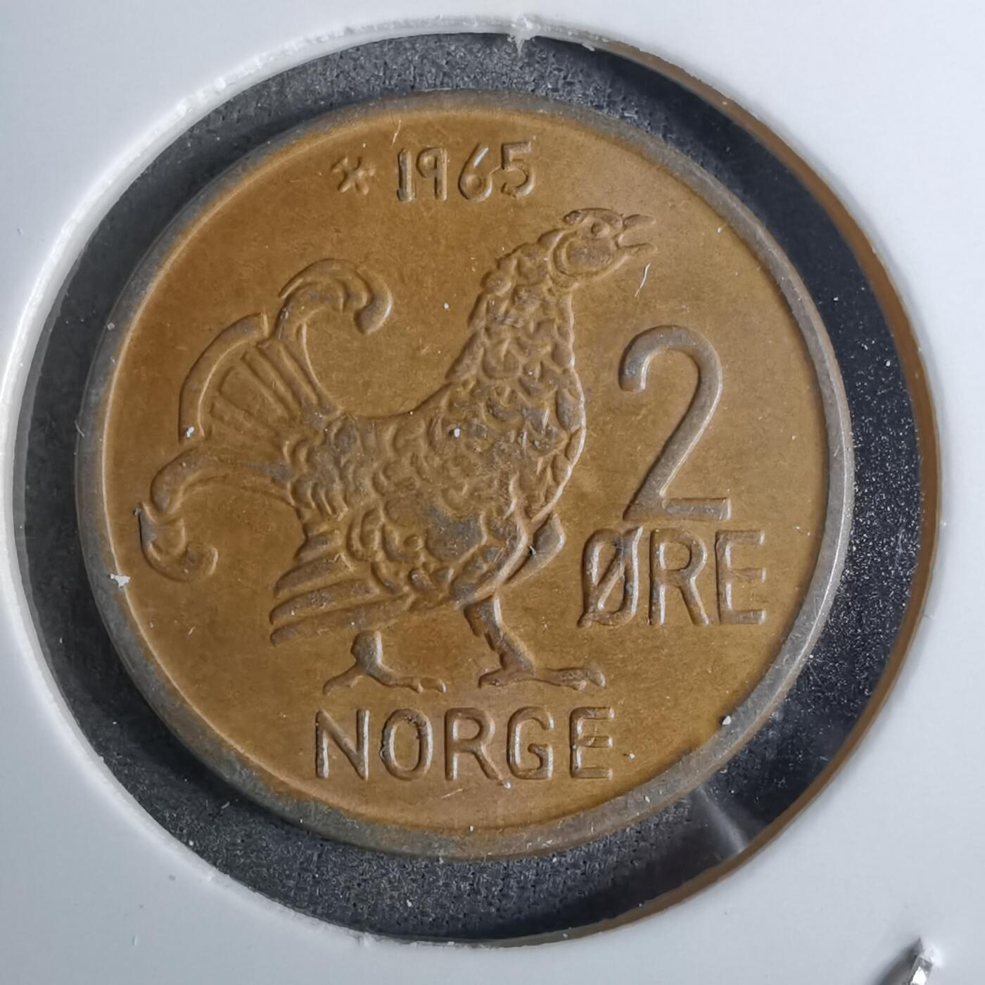 沼泽如烟--第886场 挪威1965年2欧尔