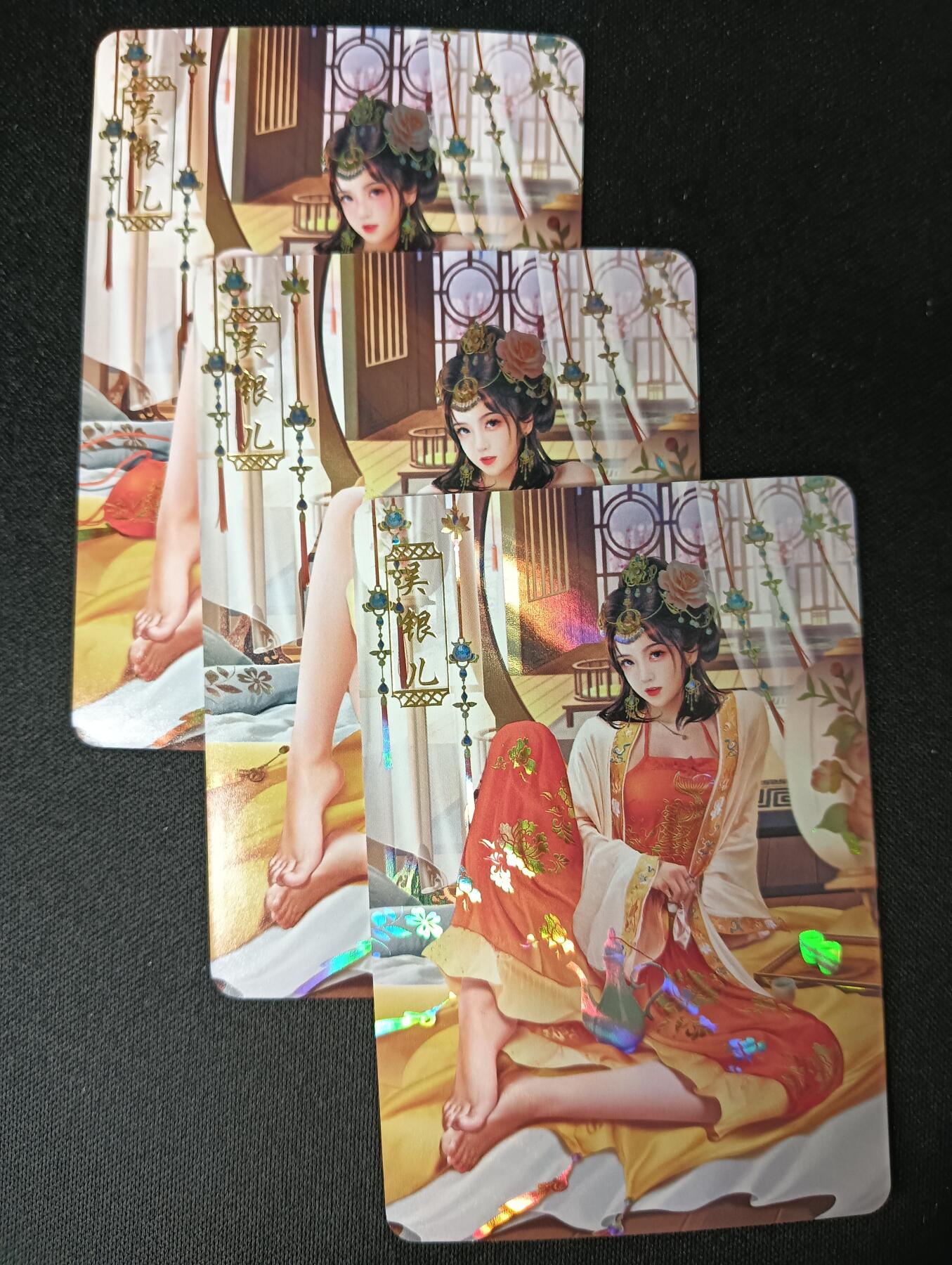 花开卡拍第45期（11月2号周日截拍，品控勿拍!!!拍品不寄存，运费5元，自制卡难免瑕疵，可能存在轻微撞角爆边等出厂瑕疵，品控介意勿拍！）