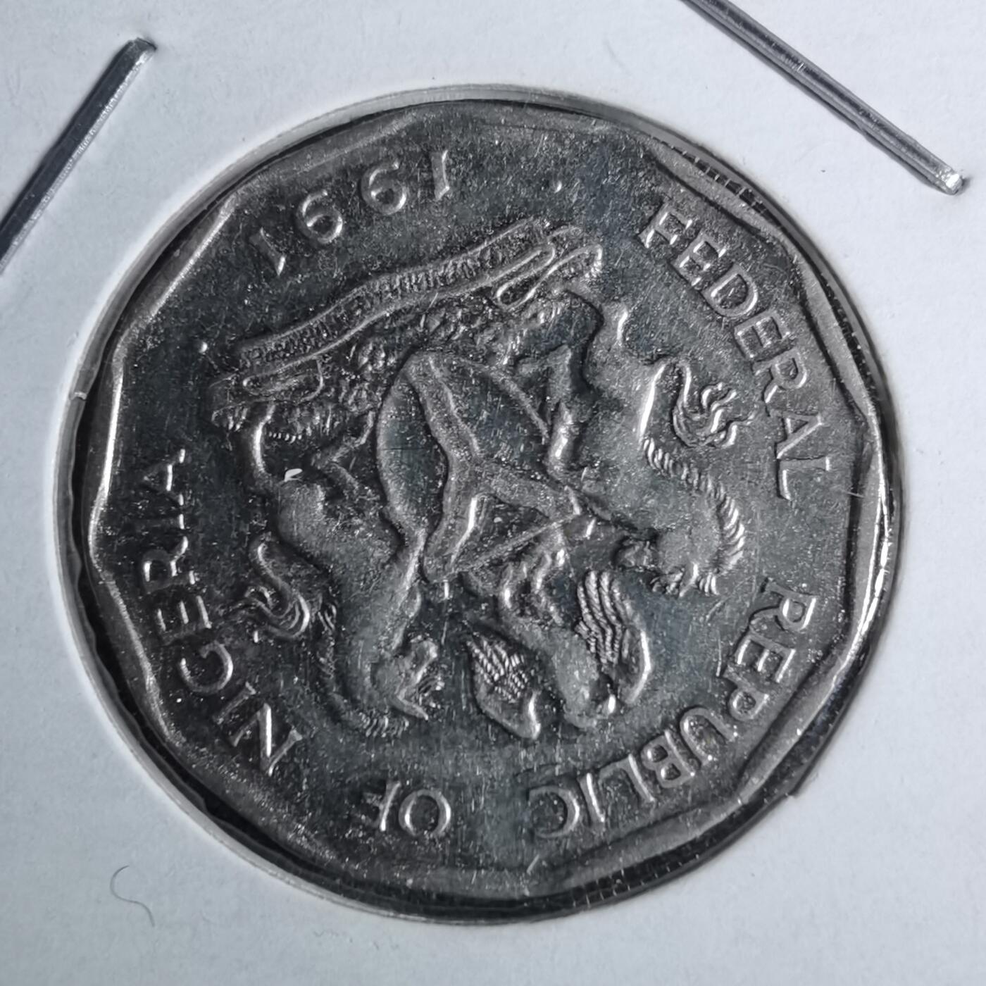 沼泽如烟--第886场 尼日利亚1991年50考包