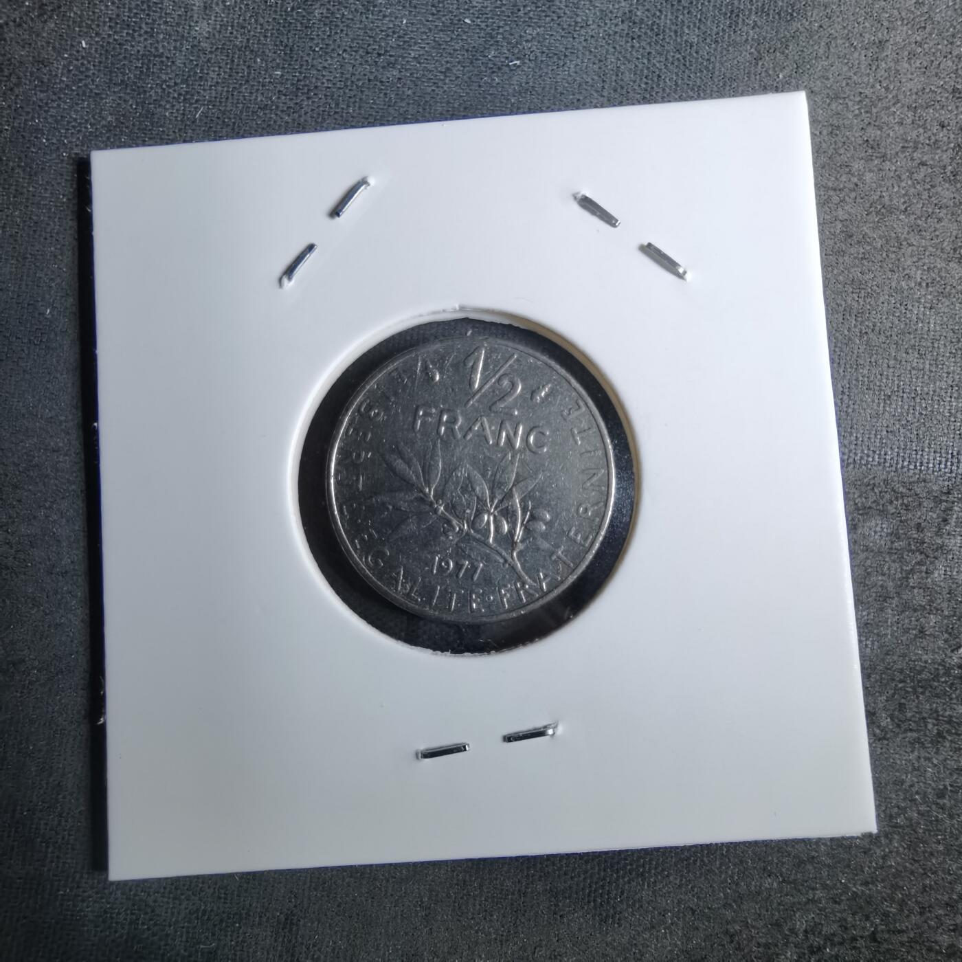 沼泽如烟--第886场 法国1977年半法郎