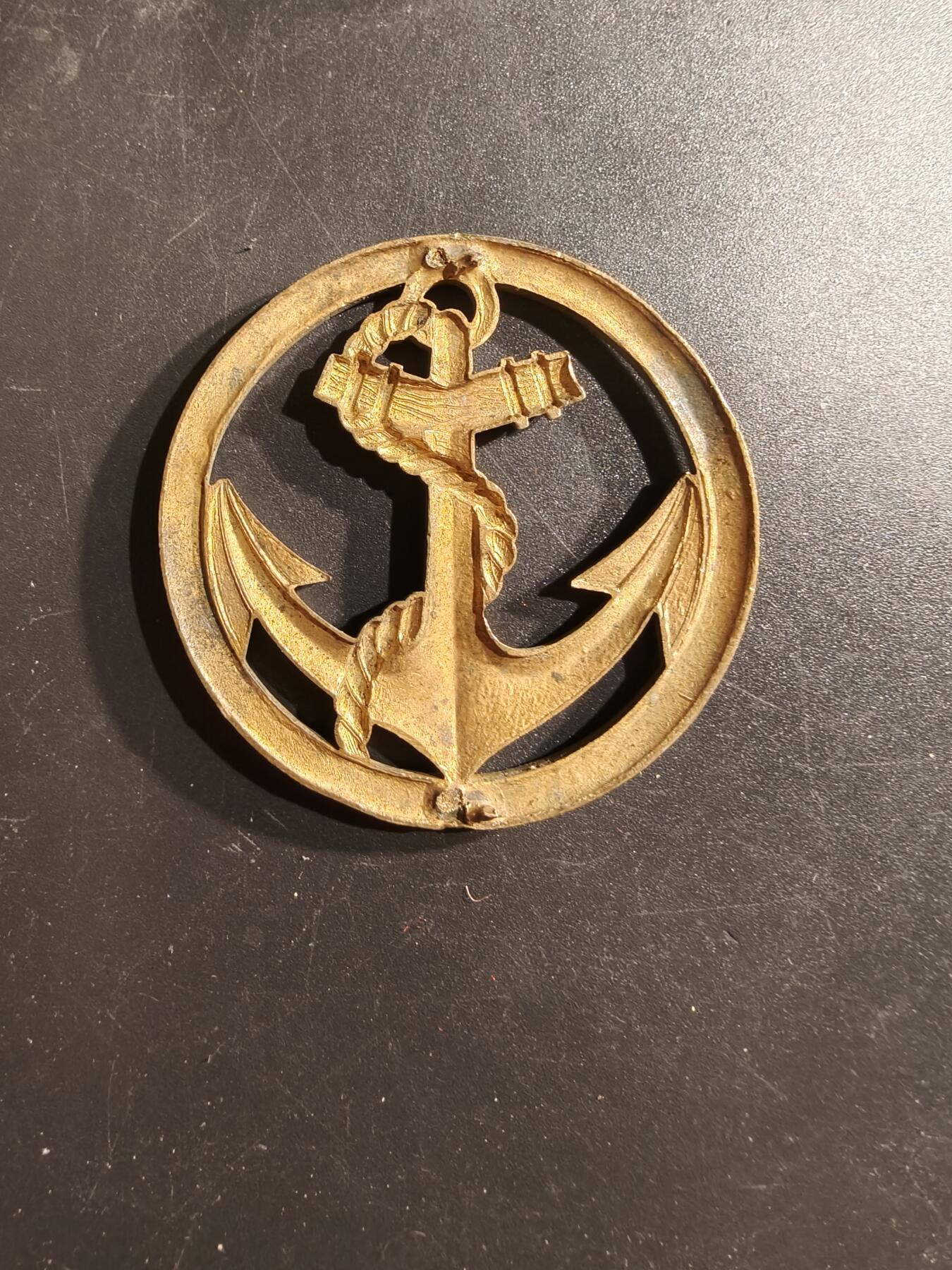 老王徽章第160期 法国海军贝雷帽徽