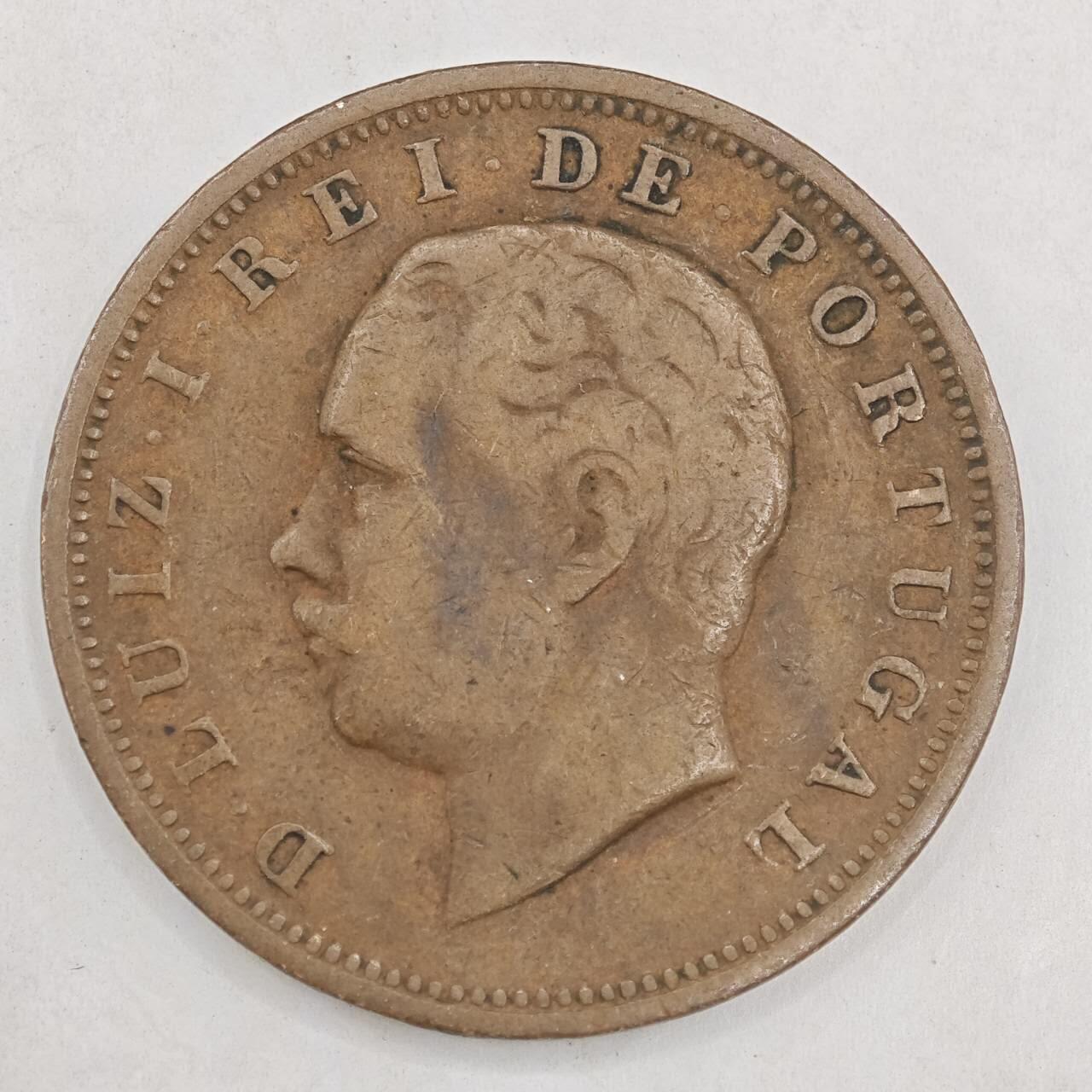 【淘币小摊】限时拍第七百八十四拍  老铜币场  满百包邮可预留两周  周一统一发货  葡萄牙1884年20分铜币