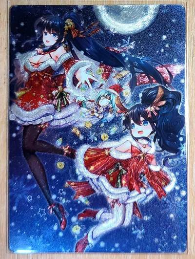 龙虎卡牌第六一场 （无佣金，单场满200元包邮，欢迎送拍） - 粗闪 猴子动漫卡牌 璇粗定制-圣诞