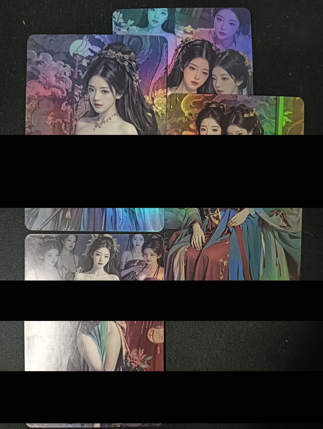 花开卡拍第45期（11月2号周日截拍，品控勿拍!!!拍品不寄存，运费5元，自制卡难免瑕疵，可能存在轻微撞角爆边等出厂瑕疵，品控介意勿拍！）