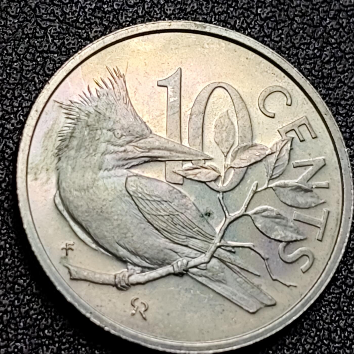 泉币菌-第122场-精品福利场 精制币 英属维尔京群岛 10分铜镍硬币23.0毫米 5.5克