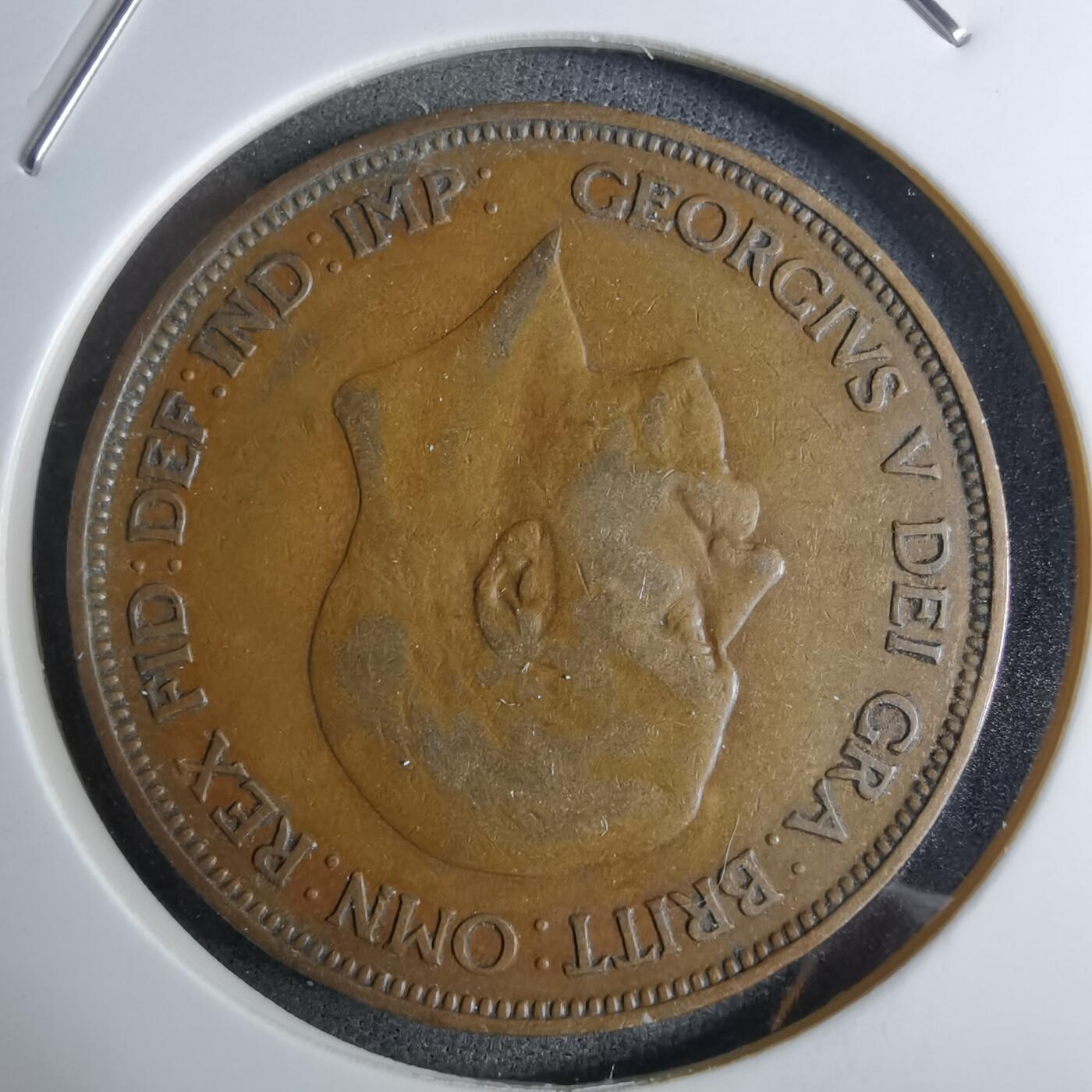 沼泽如烟--第886场 英国1936年1便士