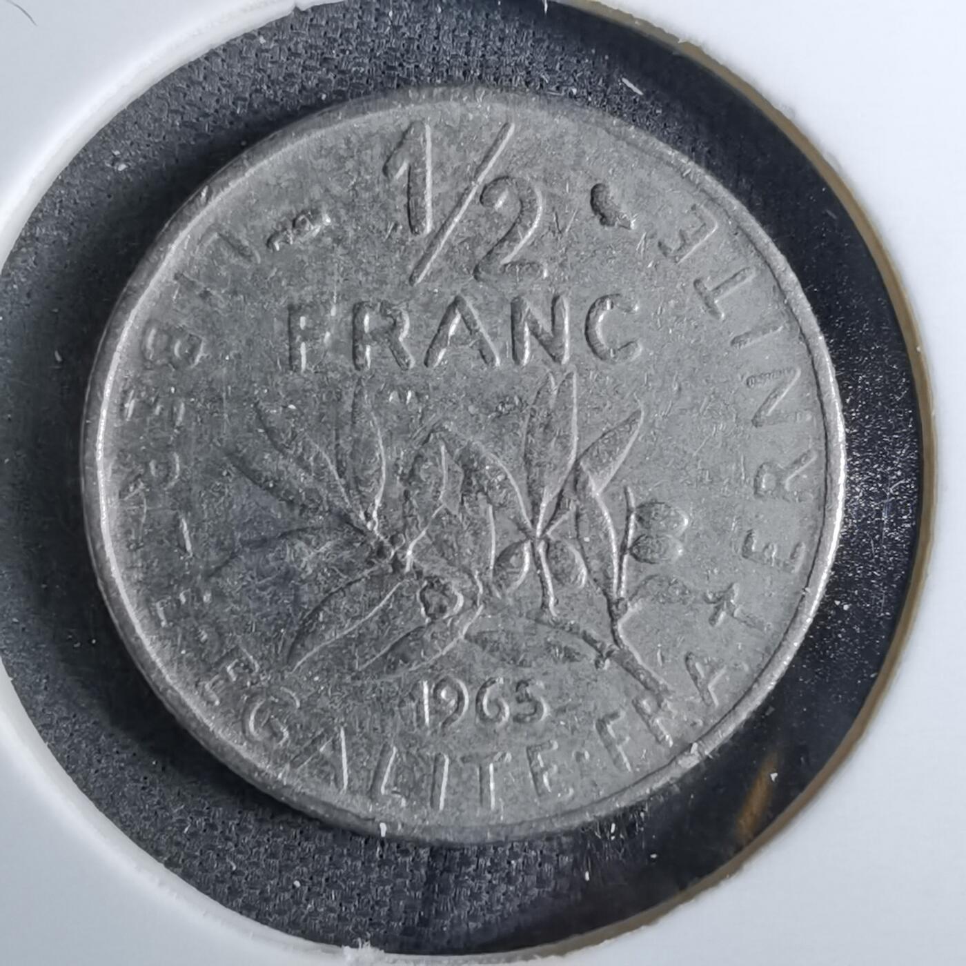 沼泽如烟--第886场 法国1965年半法郎