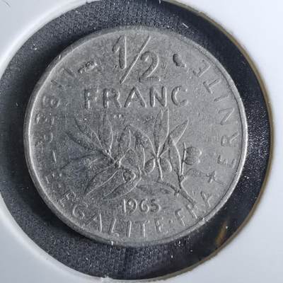 沼泽如烟--第886场 - 法国1965年半法郎