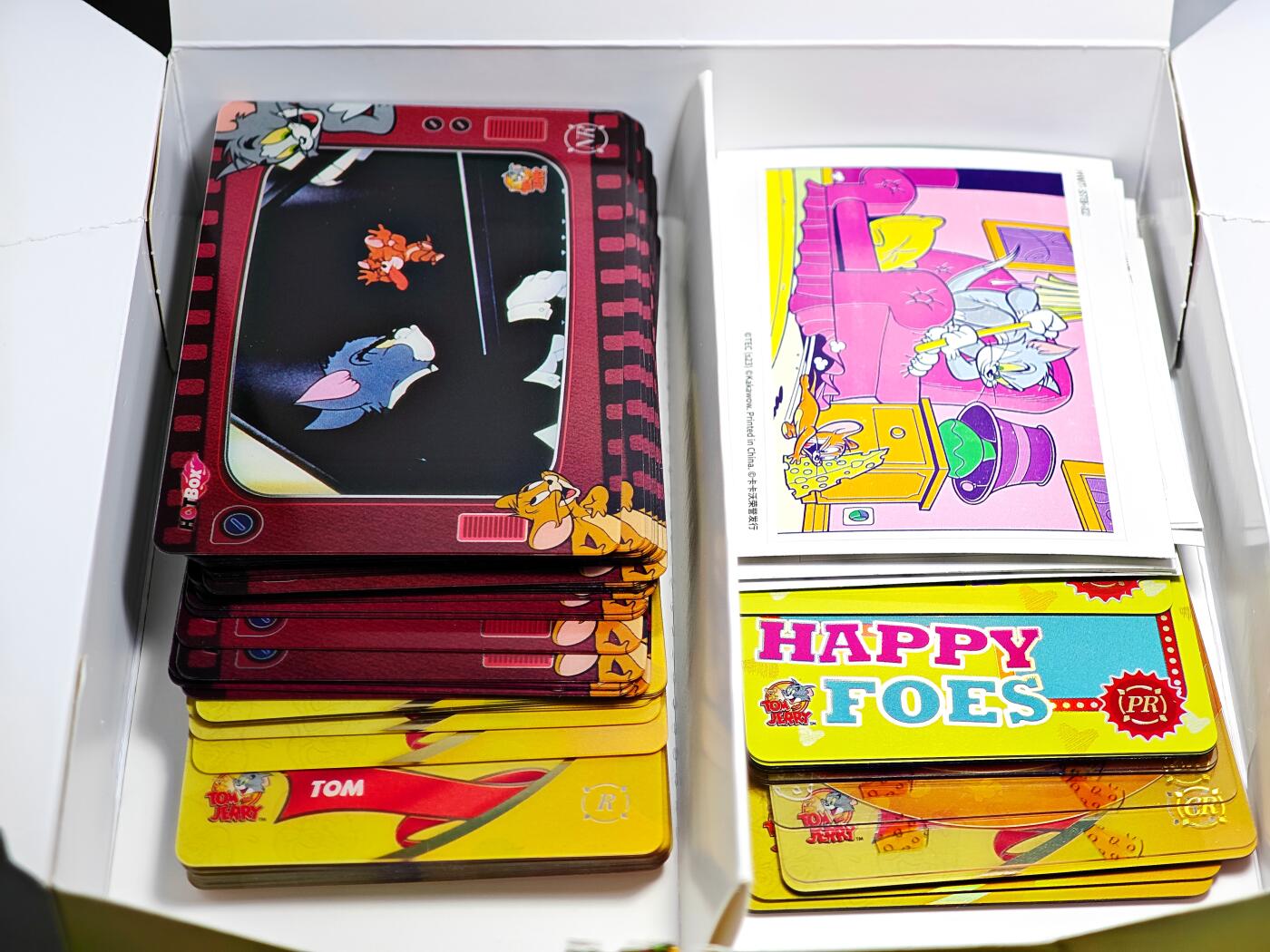 白泽拍卖卡牌手绘专场第27期 2023 卡卡沃 HOTBox 汤姆猫和杰利鼠官方收藏卡一盒