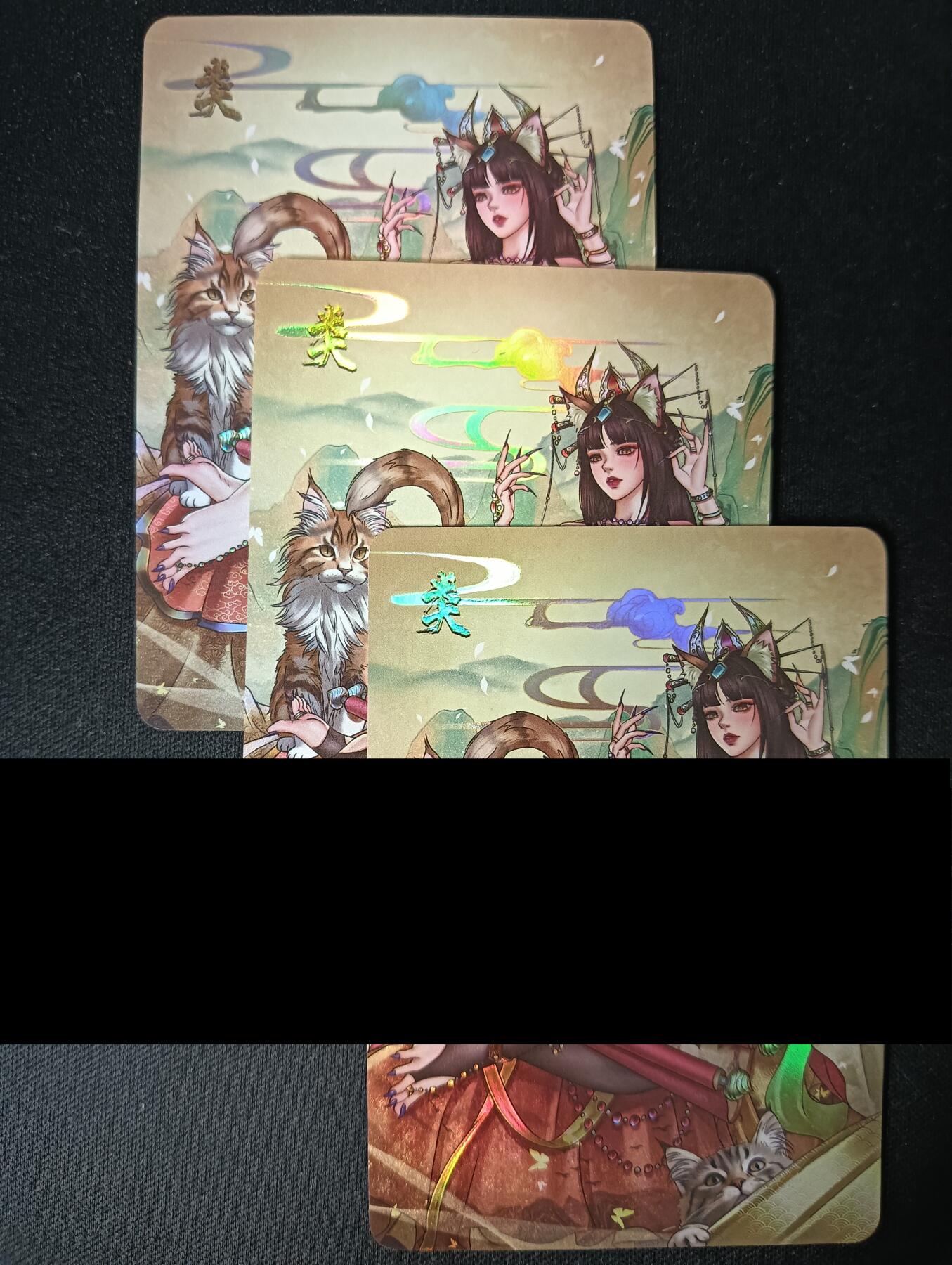 花开卡拍第45期（11月2号周日截拍，品控勿拍!!!拍品不寄存，运费5元，自制卡难免瑕疵，可能存在轻微撞角爆边等出厂瑕疵，品控介意勿拍！）