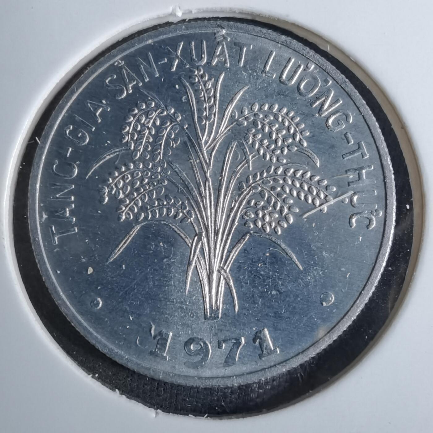 沼泽如烟--第886场 越南1971年1盾