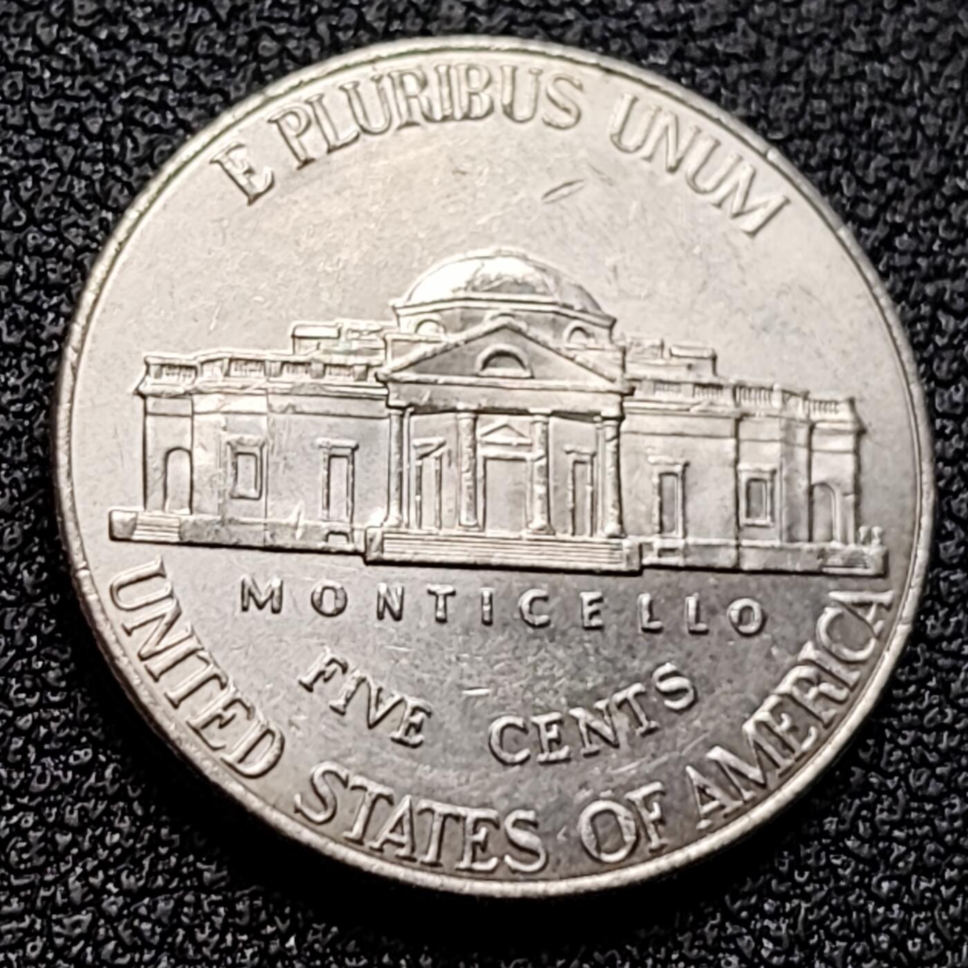 泉币菌-第122场-精品福利场 美国2015年了5美分铜镍币 总统杰斐逊 纪念币 21.2mm 