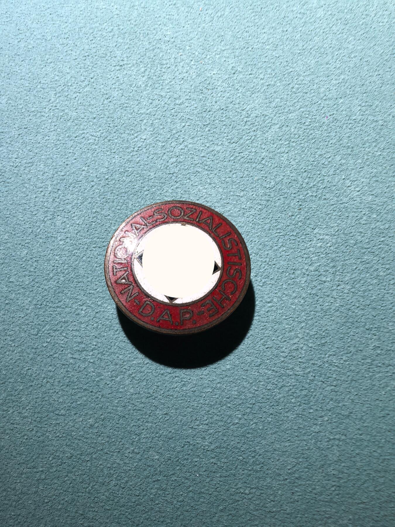 盛世勋华——号角文化勋章邮票专场拍卖第286期 德国（1939）NSDAP党徽 珐琅质地 带厂标