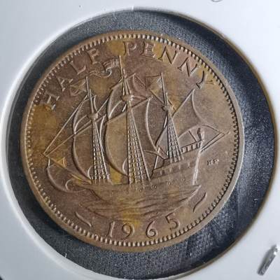 沼泽如烟--第886场 - 英国1965年半便士