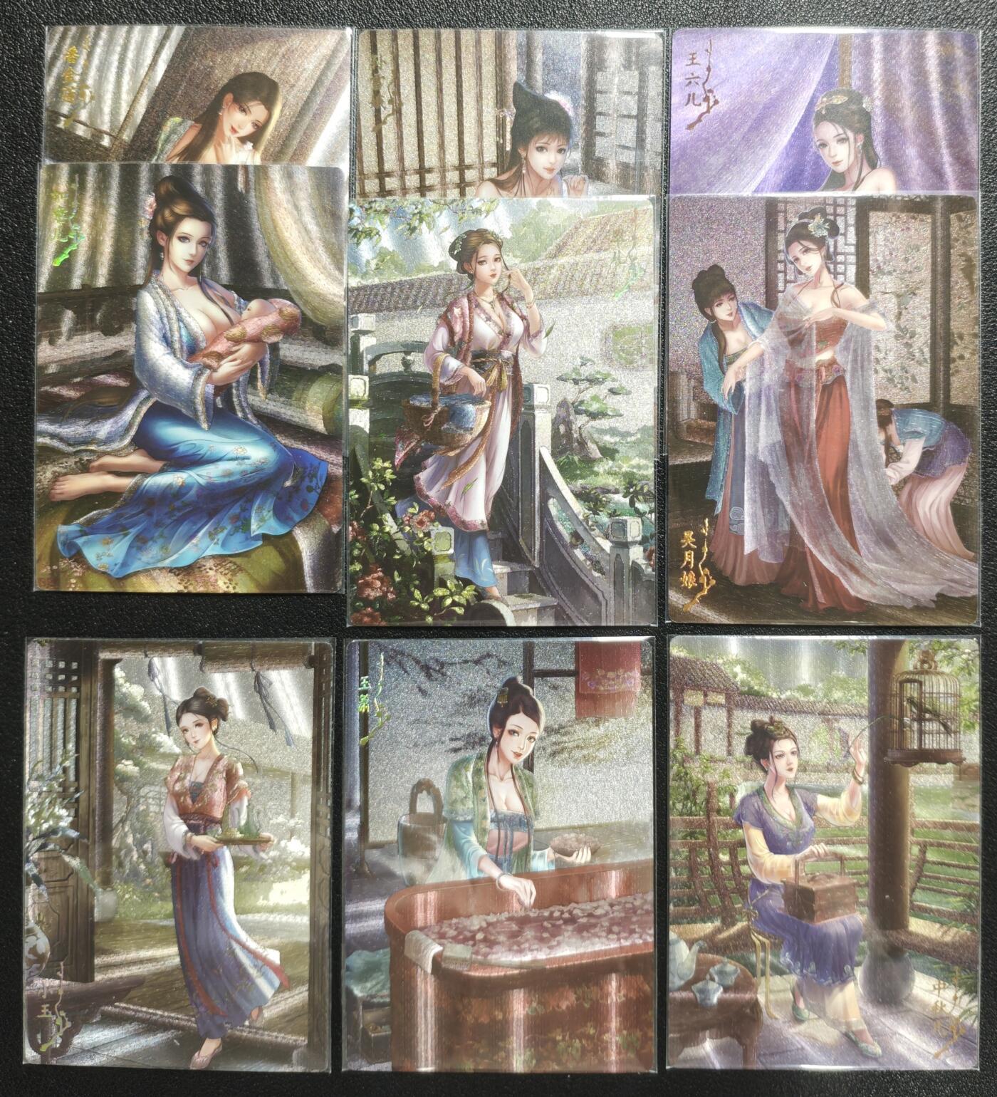 天玑星卡拍第134期《11.3周一截拍》持续收拍收评中 满赠卡需备注 卡玩帕克 金瓶梅 1-4弹 三十八张