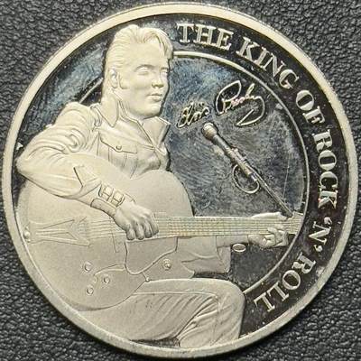 ＜小葵钱铺＞第64期·克朗币·套币·银币场·满200包邮，不寄存·3号发货 - 直布罗陀2023年猫王1/2克朗纪念币